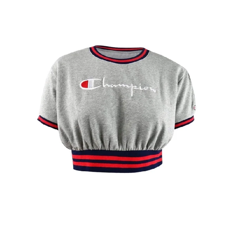 Champion Women's Vintage Wash Cropped Fleece Sweatshirt