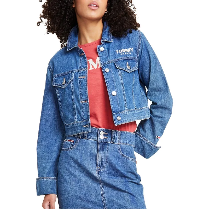 Tommy Jeans Womens Pocket Denim Denim Jacket