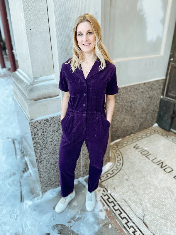 Skies Corduroy Jumpsuit-Final Sale Online Only