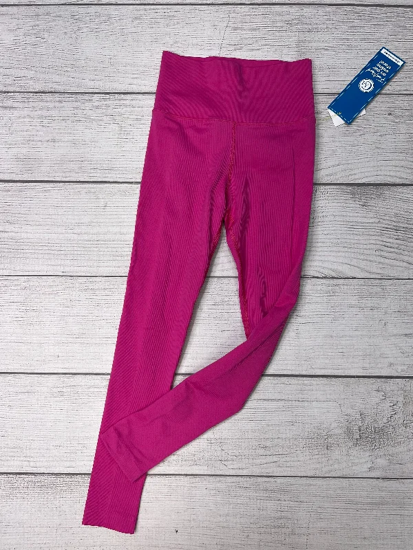 Athletic Leggings By Athleta In Pink, Size: Xs