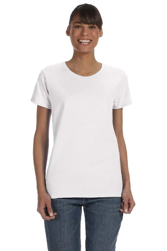 Gildan Womens Short Sleeve Crewneck T-Shirt - White