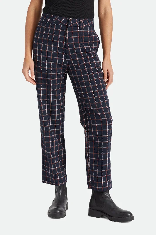 Retro Trouser Pant - Navy