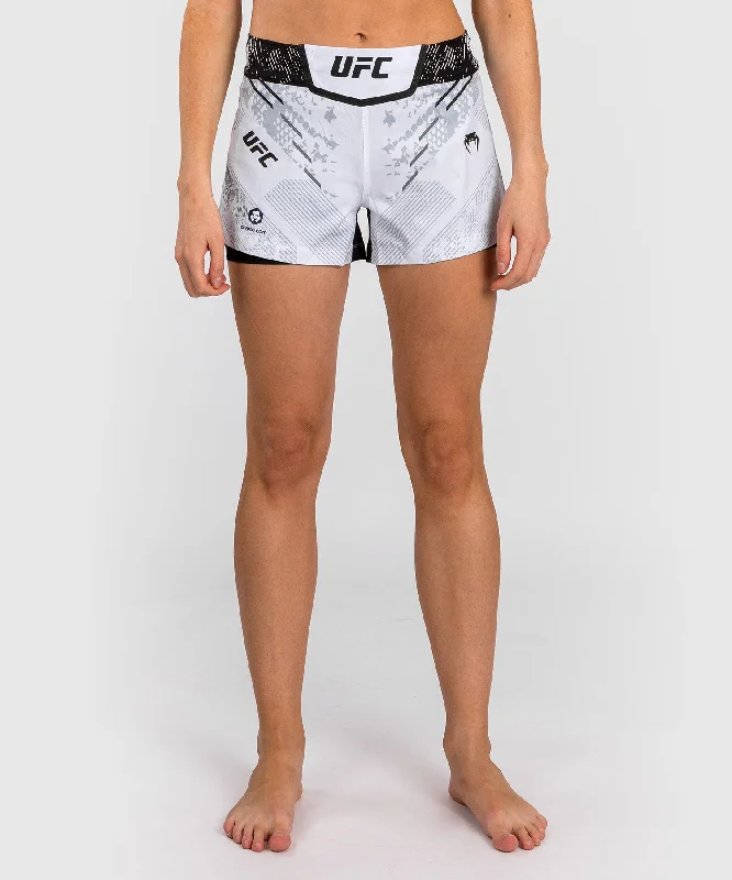 UFC Adrenaline by Venum Authentic Fight Night Women’s Fight Short - White