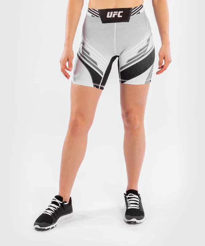 UFC Venum Authentic Fight Night Women's Vale Tudo Shorts - Long Fit - White