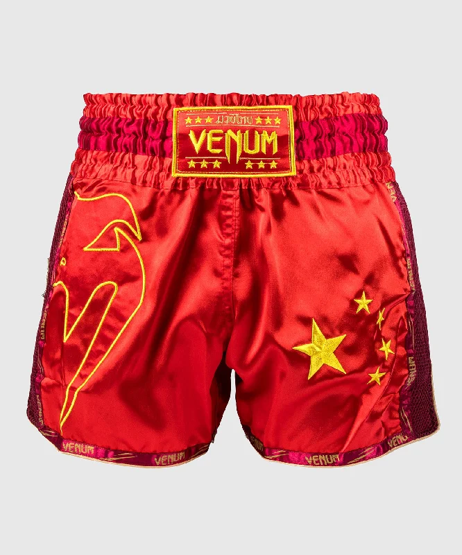 Venum MT Flags Muay Thai Shorts - Chinese Flag